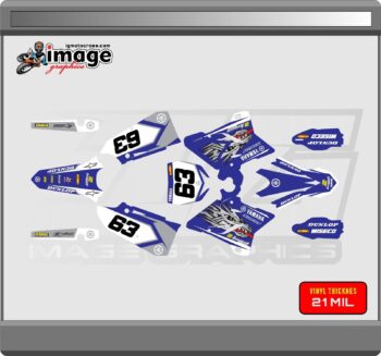 Yamaha YZ 125 YZ250 YZ250X 2015-2021 YAMAHA OF TROY GRAPHICS STICKER KIT DECALS  | eBay - Image 3