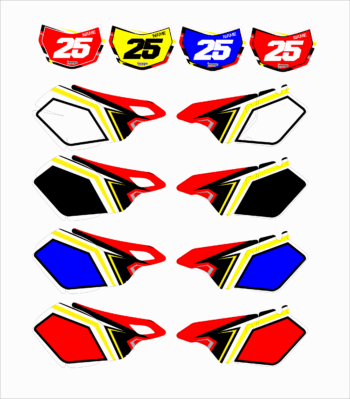DRZ 400 SUPERMOTO GRAPHICS KIT - Image 5