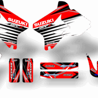 DRZ 400 SUPERMOTO GRAPHICS KIT