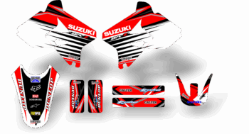 DRZ 400 SUPERMOTO GRAPHICS KIT