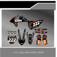 SEMI CUSTOM BIKE KIT KTM CAMO STYLE