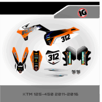 SEMI CUSTOM BIKE KIT KTM MOON STYLE