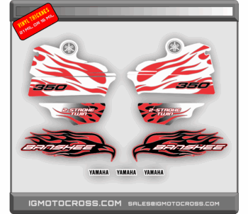 BANSHEE OEM STYLE FLAMES - Image 2