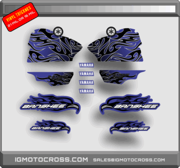 BANSHEE OEM STYLE FLAMES - Image 5