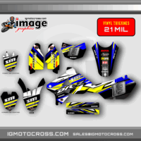 READY MADE BIKE DRZ BLUE /YELLOW