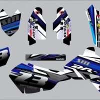 READY MADE BIKE DRZ BLUE