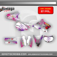 READY MADE BIKE DRZ GRAY/PURPLE SPLASH