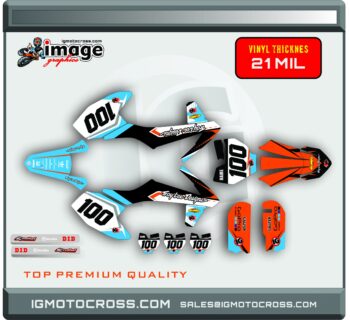 KTM 50SX  50E 2016-2022 BLUE TAIL