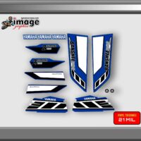 Yamaha Banshee full graphics kit special edition blue