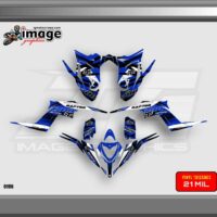Yamaha Raptor 700 700R graphics kit 2013 2014 2017 2018 2020 stickers atv