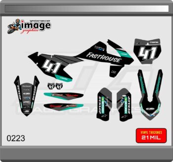 KTM GRAPHICS KIT 125,250,350,450 2016-2018