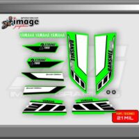 Yamaha Banshee full graphics kit special edition Green (kawasaki Green)