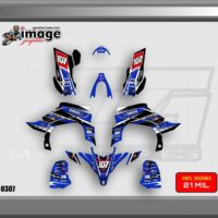 Yamaha yfz 450R 09-13 full graphics kit