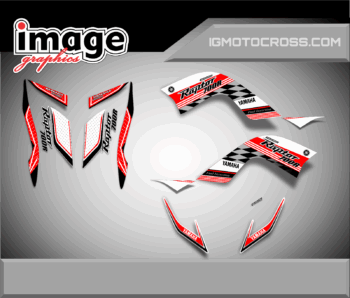 Yamaha RAPTOR full graphics kit special edition type 2008