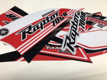 Yamaha RAPTOR full graphics kit special edition type 2008 - Image 2