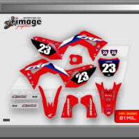 HONDA CRF450R 2017 2018 2019 2020  250r 18-21  GRAPHICS KIT SEMI CUSTOM