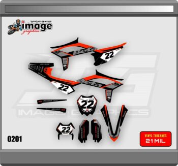 BETA RR 2020-2022 125-250-300-430  GRAPHICS KIT SEMI CUSTOM