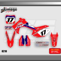 HONDA CRF450R 2013 2014 2015 2016  CRF250R 2014-2017 GRAPHICS KIT SEMI CUSTOM