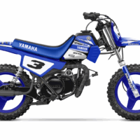 YAMAHA PW 50 PW50  GRAPHICS KIT DECALS  Fits Years 1990 - 2023 BLUE STOCK STYLE