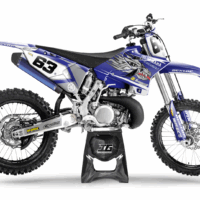 Yamaha YZ 125 YZ250 YZ250X 2015-2021 YAMAHA OF TROY GRAPHICS STICKER KIT DECALS  | eBay