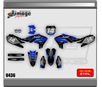 Graphics decals stickers kit Yamaha YZ250F 2019-2023 YZ450F 2018-2022 - Image 4