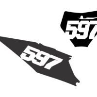 NUMBER PLATES BACKGROUNDS