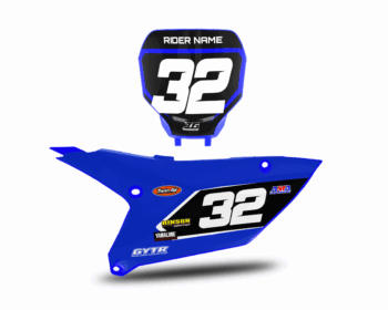YAMAHA YZ450f 2023 -25 YZ250F 2024-25 BACKGROUND GRAPHICS MINI PLATES GPX INCLUDED - Image 4