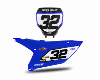 YAMAHA YZ450f 2023 -25 YZ250F 2024-25 BACKGROUND GRAPHICS MINI PLATES GPX INCLUDED - Image 6