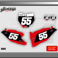 GASGAS 85 2021 2022 2024 BACKGROUND NUMBER PLATES GRAPHICS SET